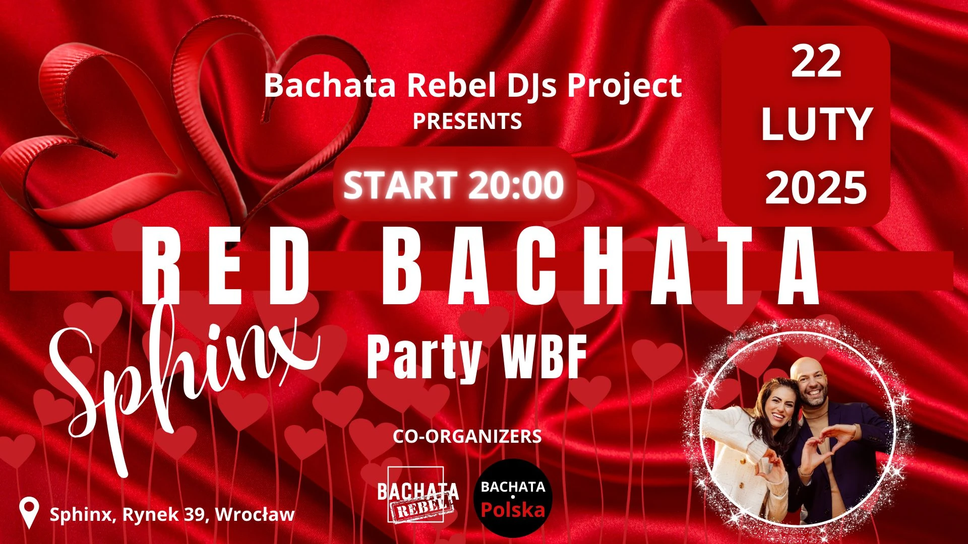 Red Bachata Party Wrocław Bachata Family