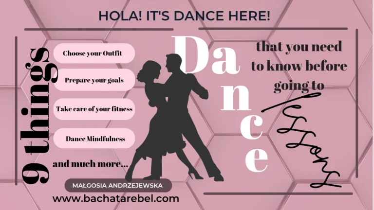 9 important dancing rules